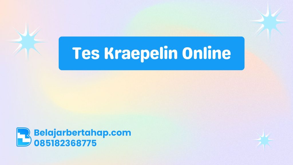 TIps Tes Kraepelin Online